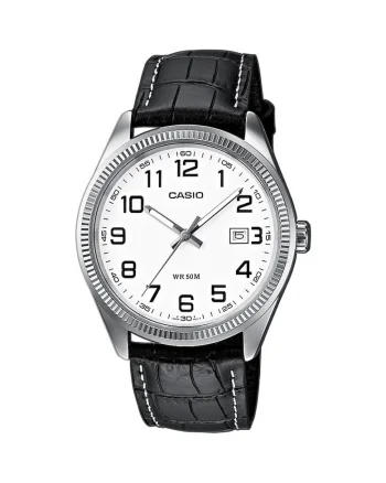 Ceas barbatesc  MTP-1302PL-7BVEF Quartz Argintiu