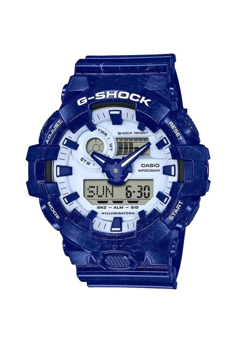 Ceas barbatesc  GA-700BWP-2AER Quartz Albastru