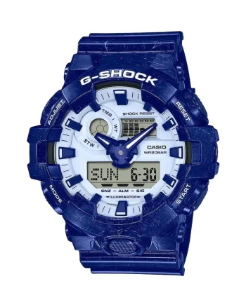 Ceas barbatesc  GA-700BWP-2AER Quartz Albastru