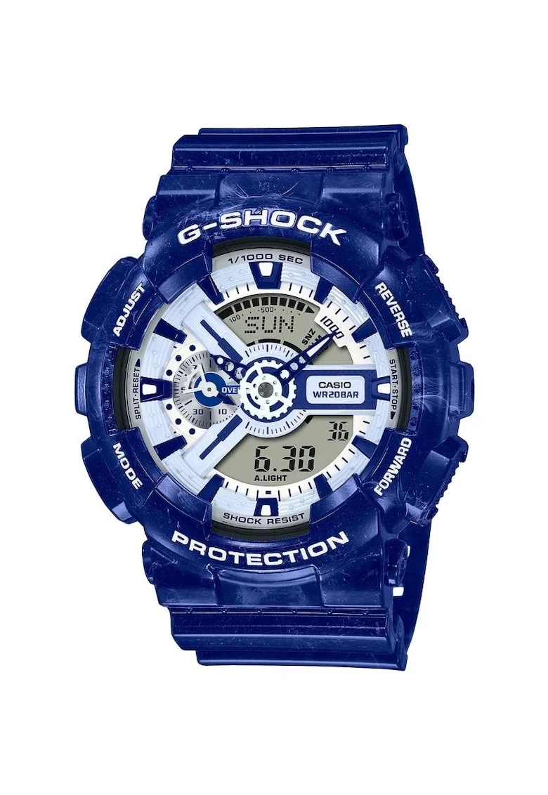 Ceas barbatesc  GA-110BWP-2AER Quartz Albastru