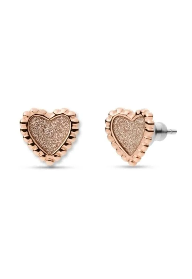 Cercei  Hazel Heart stud JOF00796791, Rose gold