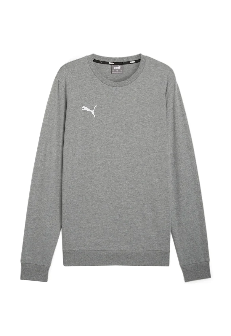 Hanorac barbati Puma Team Goal, bumbac, croiala standard, Gri