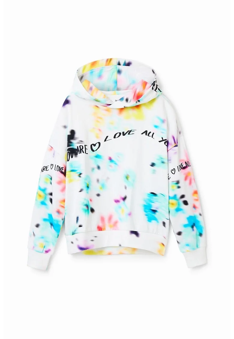 Hanorac dama,  Bumbac, Multicolor, Multicolor