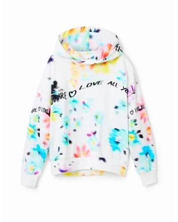 Hanorac dama,  Bumbac, Multicolor, Multicolor