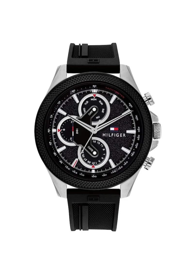 Ceas barbatesc  1792082 Quartz Argintiu, Negru