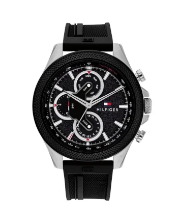 Ceas barbatesc  1792082 Quartz Argintiu, Negru