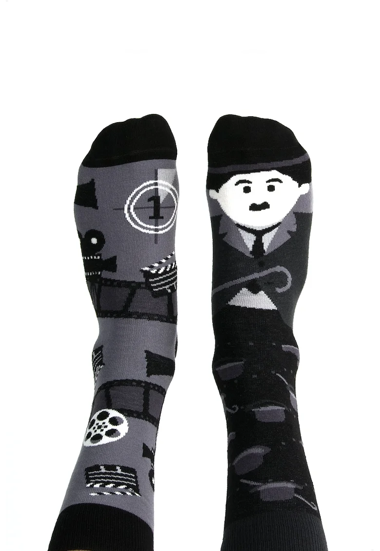 Sosete colorate din bumbac Charlie, Multicolor