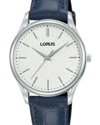 Ceas de dama, Sekonda, Quartz, Piele, Albastru, Argintiu