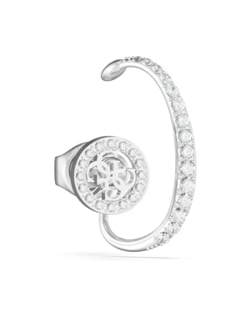 Cercel  Crazy Earring stud si cristale JUBE03292JWRHT-U, Argintiu