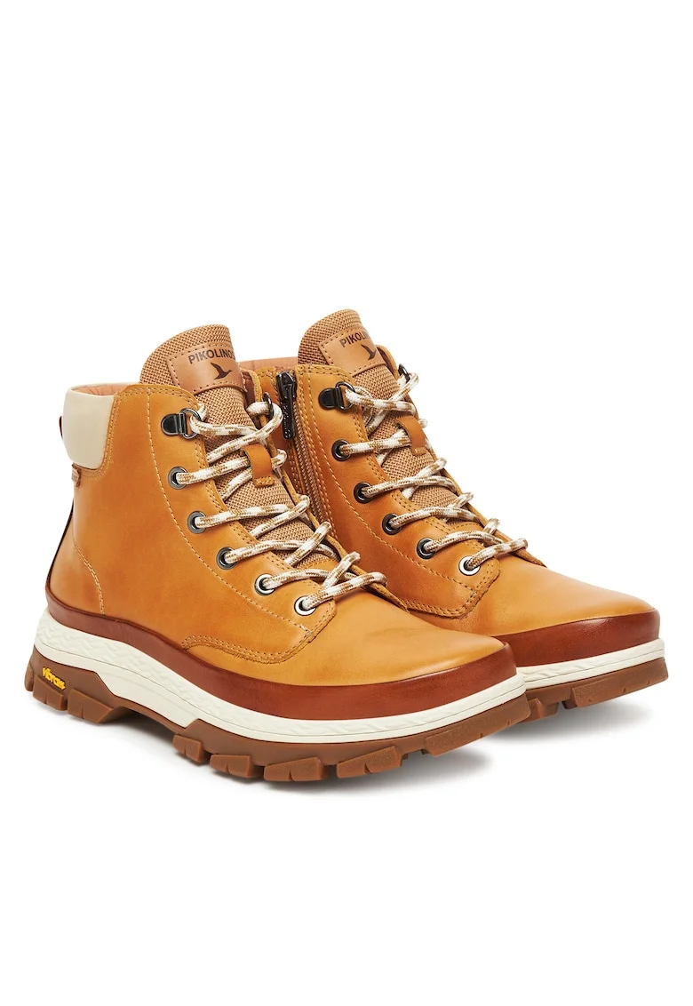 Ghete barbati  Cheddar 717, piele naturala, culoare Cheddar,
