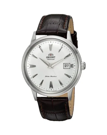 Ceas barbatesc  Automatic, Argintiu/Alb