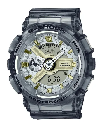 Ceas unisex cu o curea de rasina G-Shock, Gri