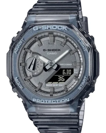 Ceas digital si analog G-Shock, Gri inchis