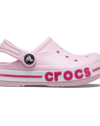 Saboti Crocs Bayaband Clog Kids Roz - Ballerina Pink/Candy Pink