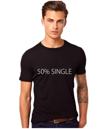 Tricou 50% Single - Negru