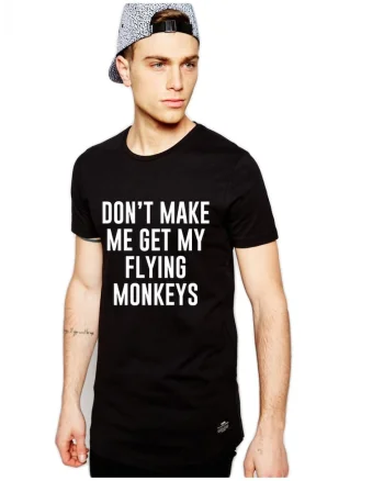 Tricou negru barbati - Flying Monkeys, Negru