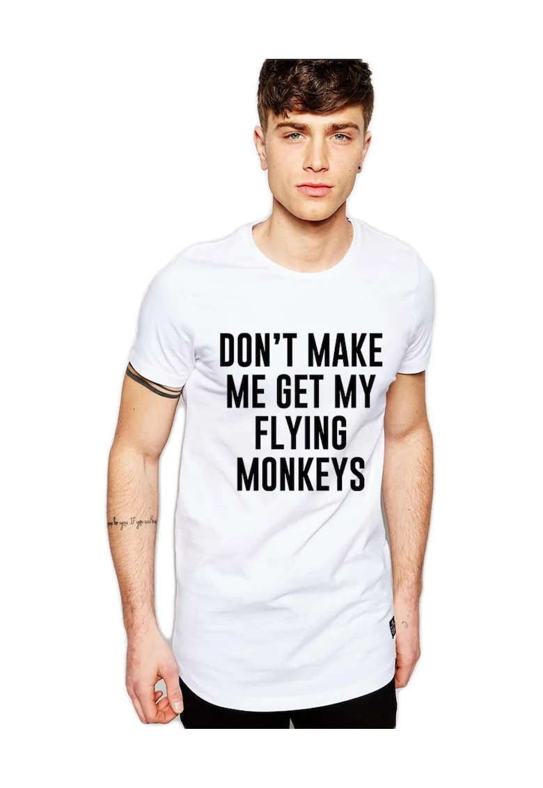 Tricou barbati alb - Flying Monkeys, Alb