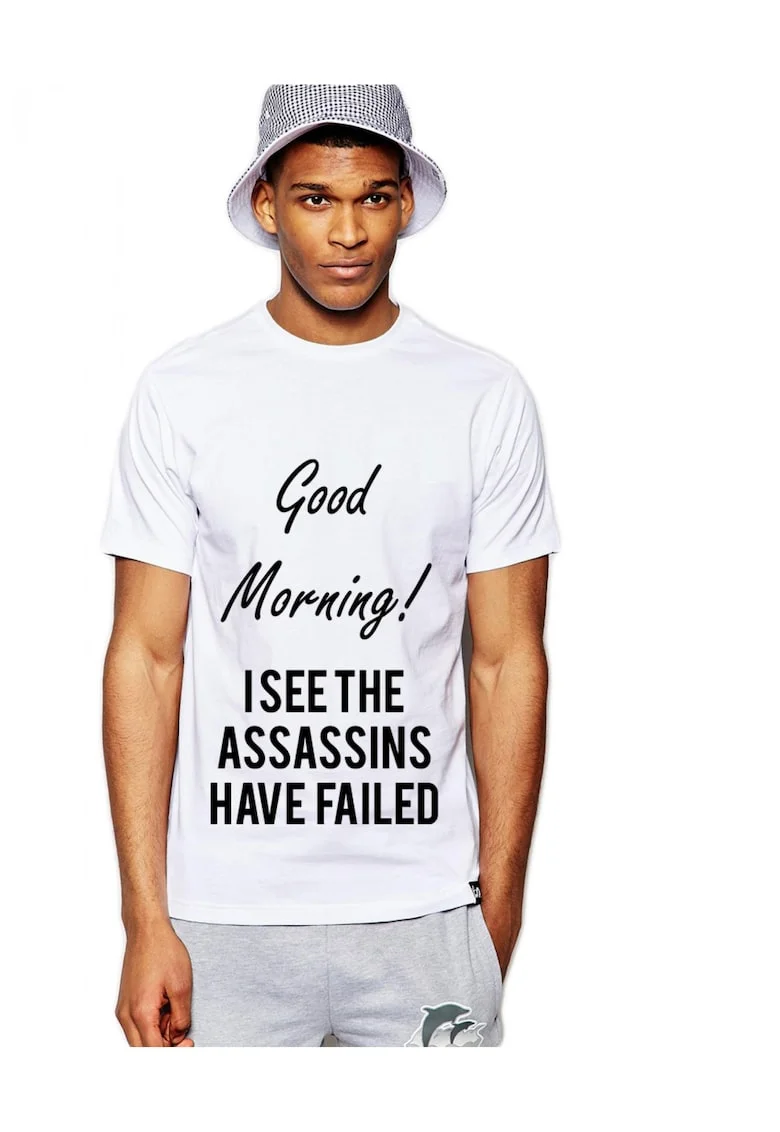 Tricou barbati alb - Assassins faild, Alb