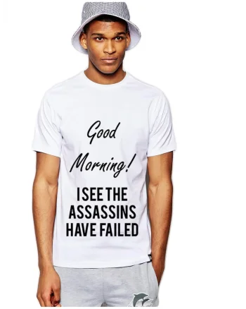 Tricou barbati alb - Assassins faild, Alb