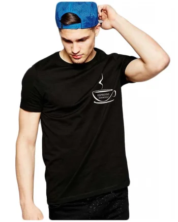 Tricou barbati negru - Espresso Yourself II
