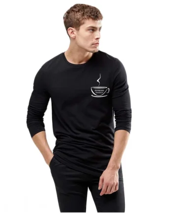 Bluza barbati neagra - Espresso Yourself II