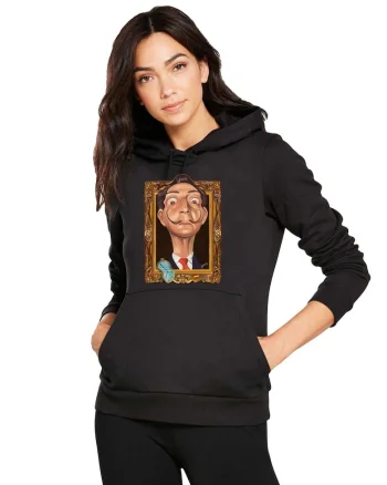 Hanorac dama negru - Dali - Frame