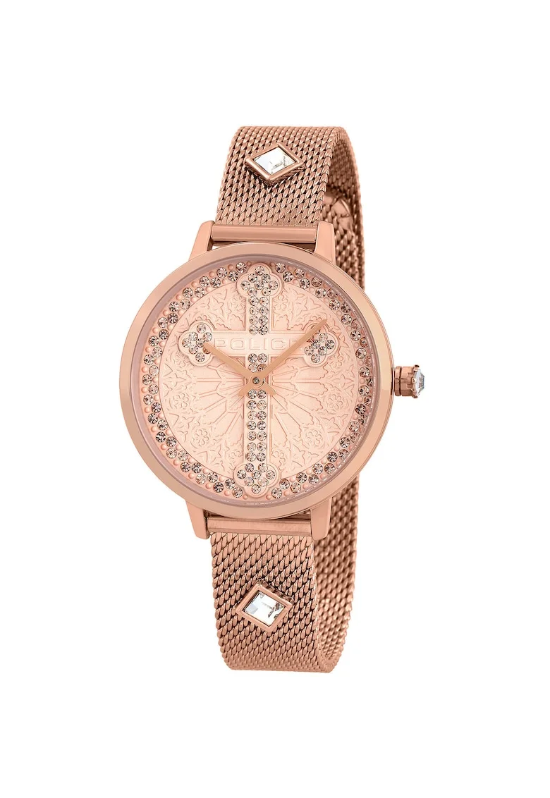 Ceas de dama  PL16031MSR.32MMA Socotra, 36mm, 3ATM, Auriu
