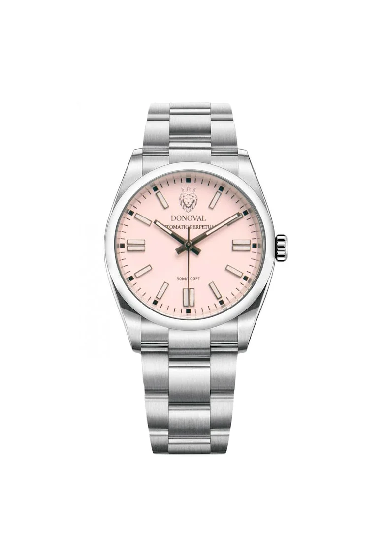 Ceas  Pink, Automatic Perpetual 1630095113, Argintiu