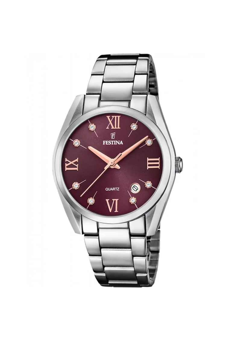 Ceas Dama,  Boyfriend Classic F16790/E 1772244606, Argintiu