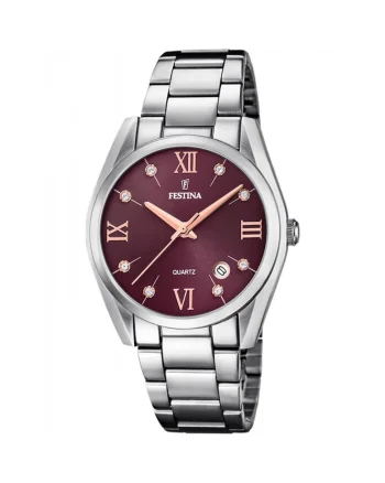 Ceas Dama,  Boyfriend Classic F16790/E 1772244606, Argintiu