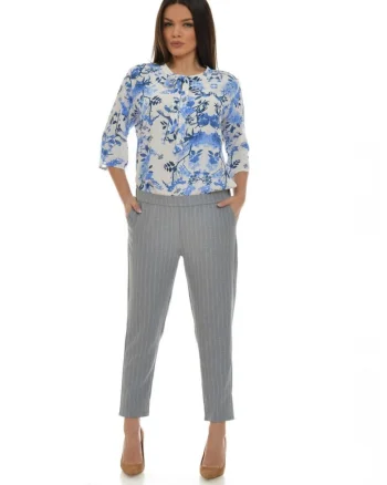 Pantaloni Dama Gri Office