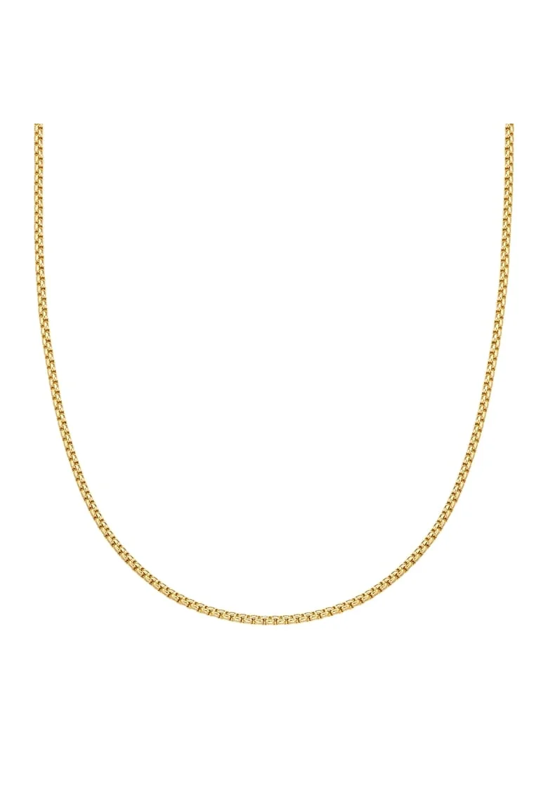 Colier-lant placat cu aur de 14K, Auriu