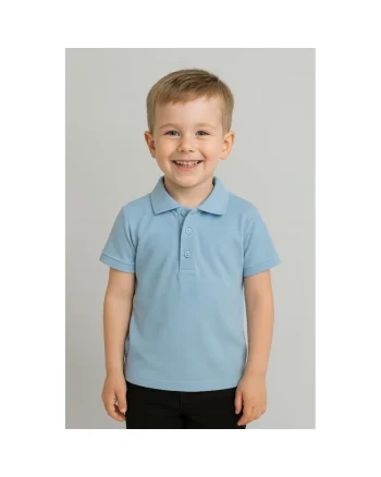 Tricou polo din bumbac pentru baieti, 13-14