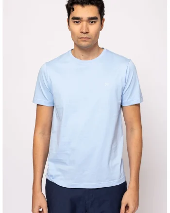 Tricou din bumbac cu decolteu la baza gatului Mopsy