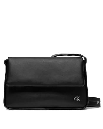 Geanta dama  Block Flap Shoulderbag25 Pu K60K611467 Negru 25 x 16 x 7 cm