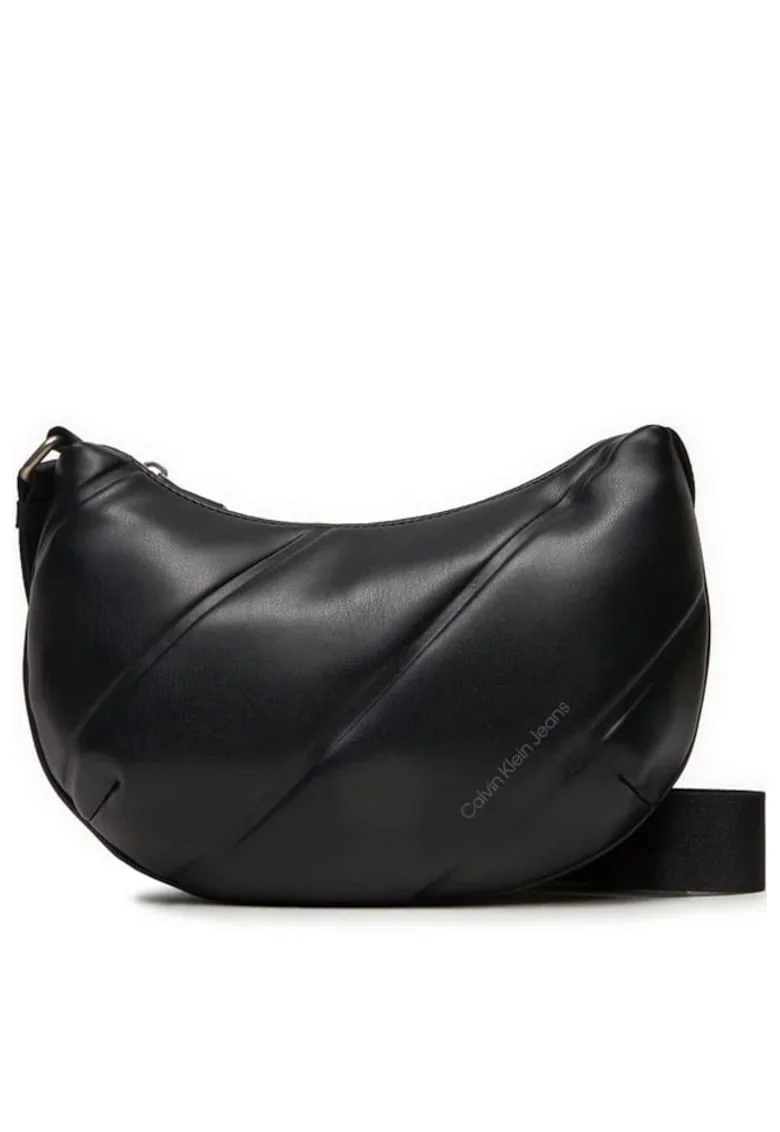 Geanta dama  Quilted Crescent Cb Bag24 K60K612370 Negru 24 x 17 x 6.5 cm