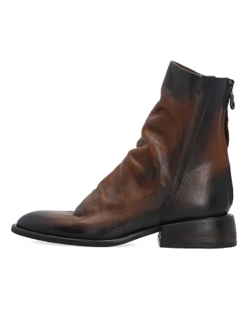 Botine din piele,