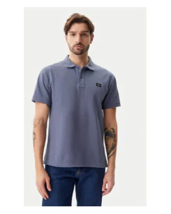 Tricou barbati,  albastru, 100% bumbac - 65875, Albastru