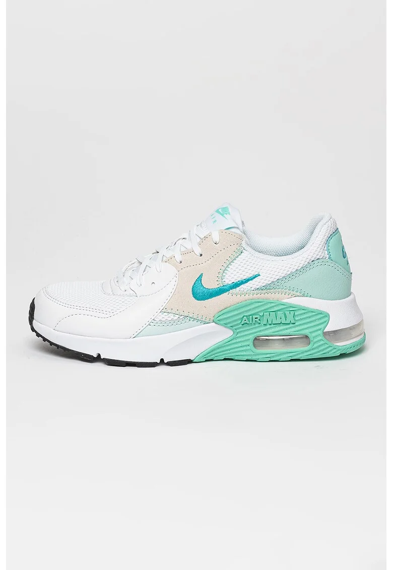 Pantofi sport, Air Max Excee, Alb/Verde menta