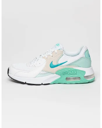 Pantofi sport, Air Max Excee, Alb/Verde menta