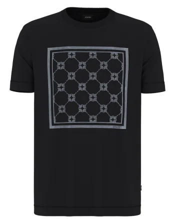 Tricou barbati,  negru, 100% bumbac - 65875, Negru