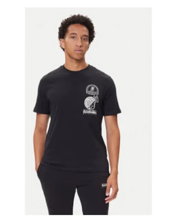 Tricou Barbati,  Negru, 100% bumbac - 69875, Negru