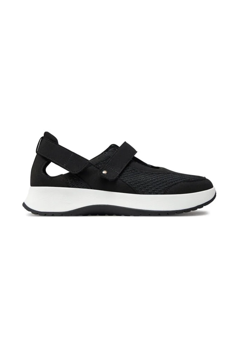 Pantofi dama,  303686, Textil, Negru, Negru