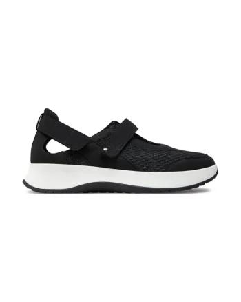 Pantofi dama,  303686, Textil, Negru, Negru