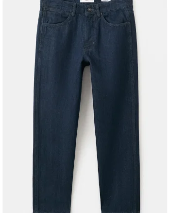 Blugi regular-fit, Albastru inchis