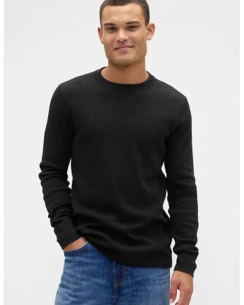 Bluza cu decolteu la baza gatului si model uni, Negru