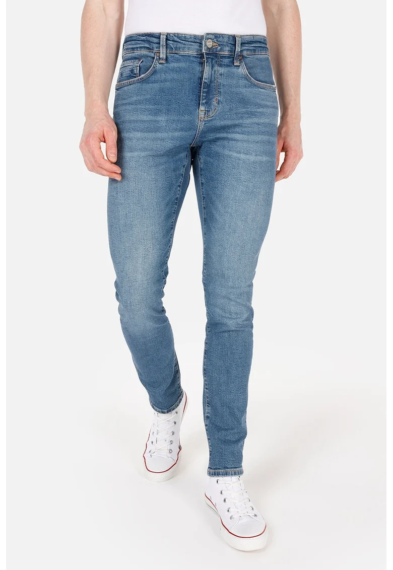 Blugi slim fit, Albastru deschis