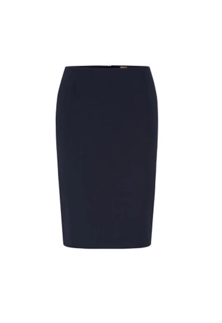 Fusta Dama,  302402120, Lana, Albastru, Albastru