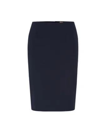 Fusta Dama,  302402120, Lana, Albastru, Albastru