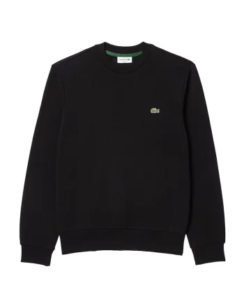 Bluza de trening din amestec de bumbac cu logo, Negru